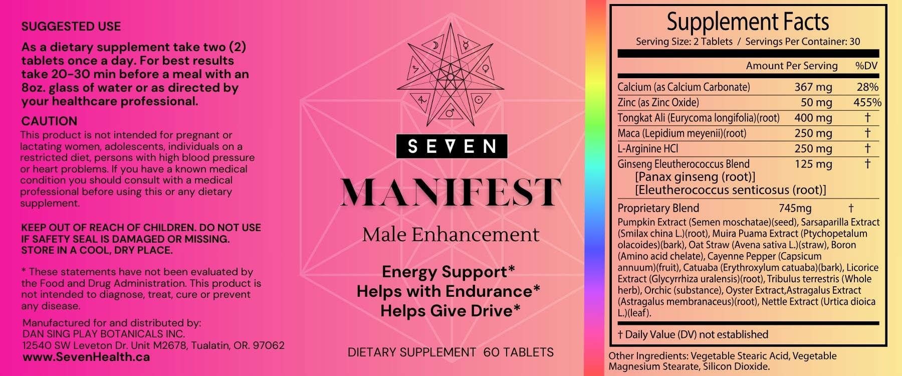 Manifest: Male Enhancement