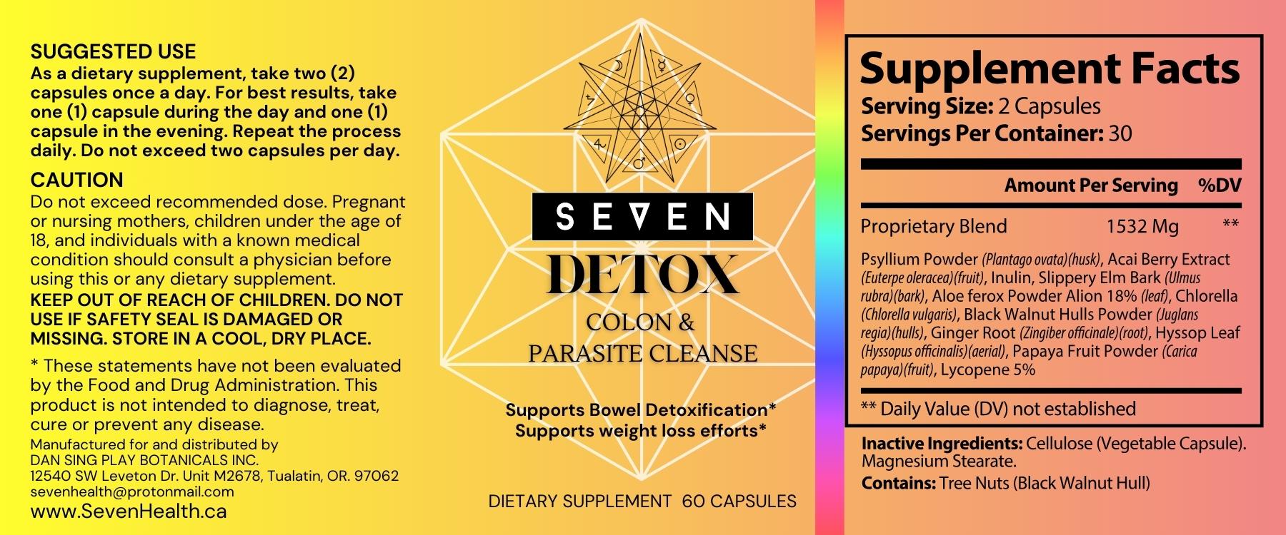 Detox: Colon & Parasite Cleanse