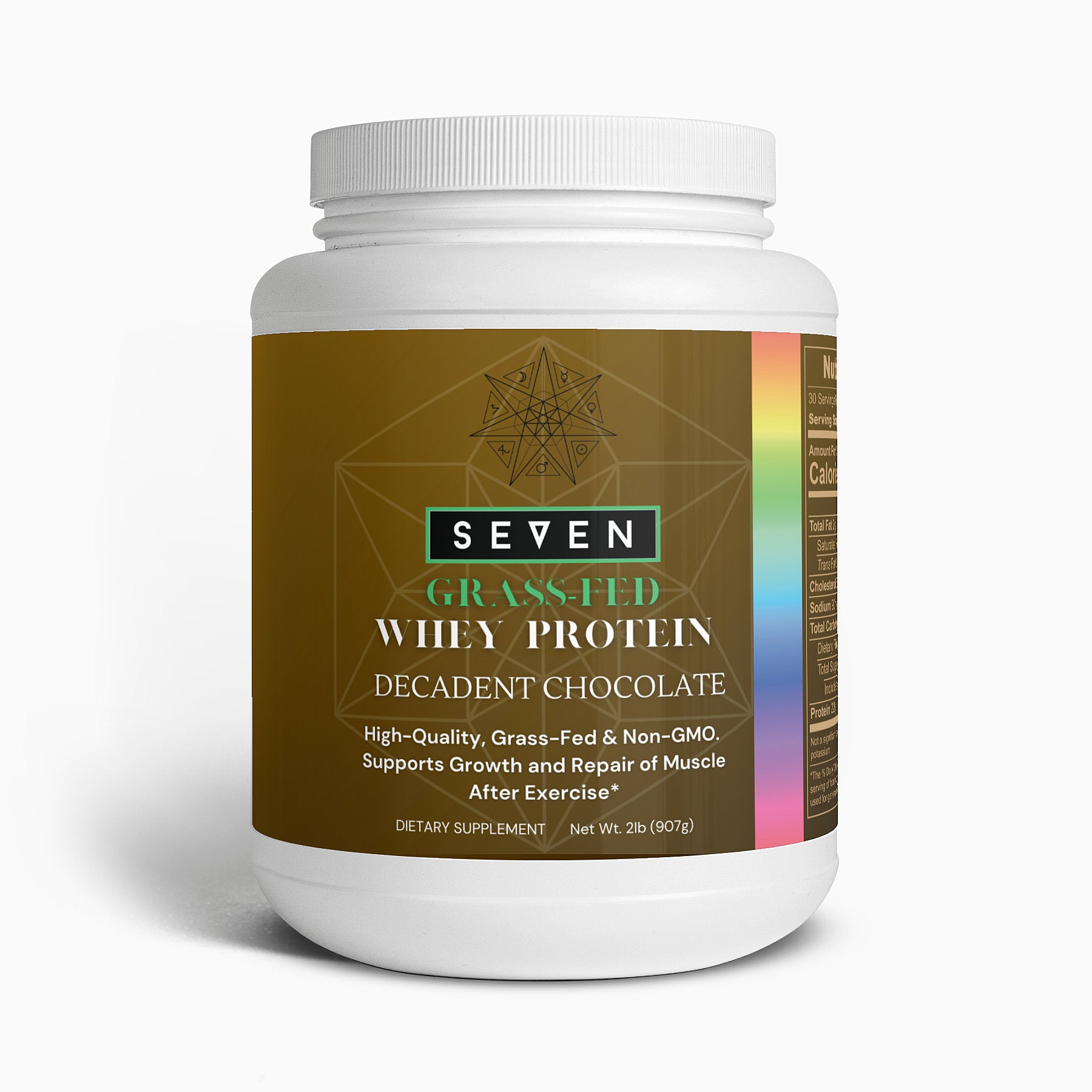 Grass-Fed Whey Protein (Chocolate) 30 Servings / 2lbs Container
